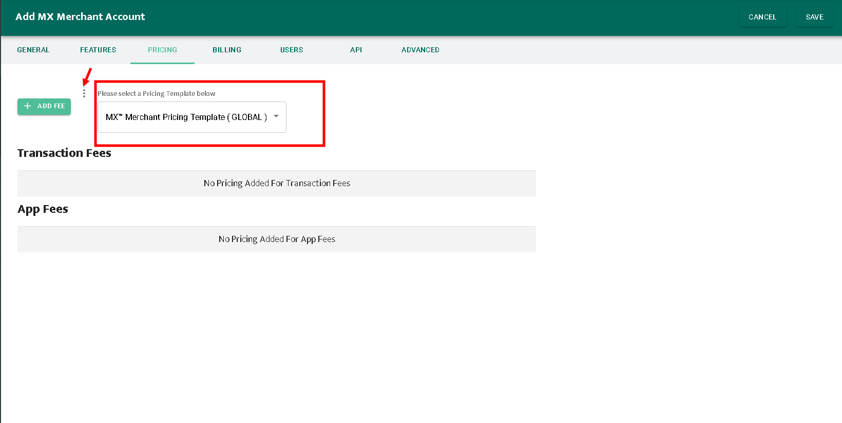 Adding MX Merchant
