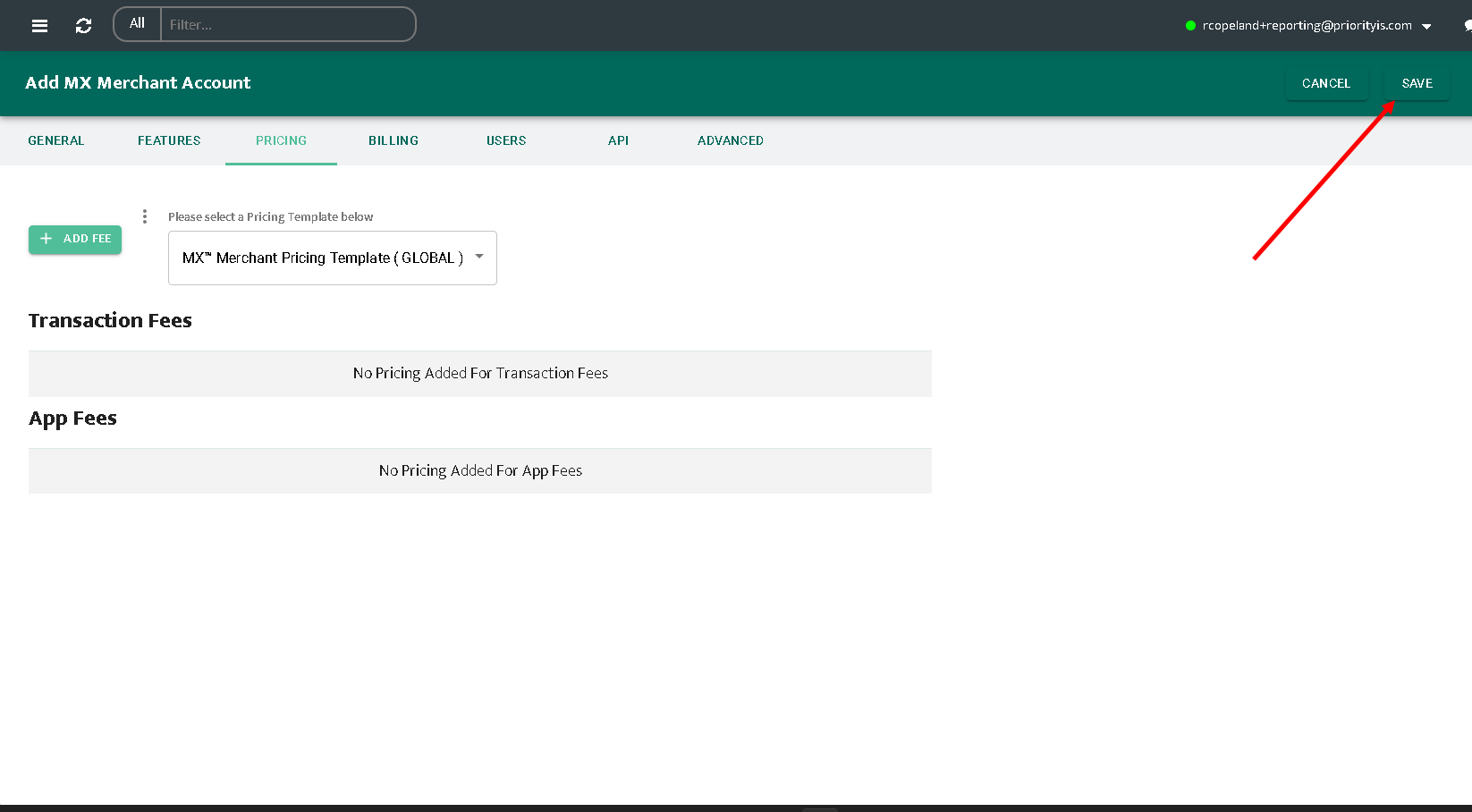 Adding MX Merchant
